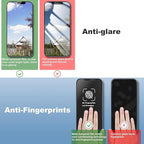2 Pack Matte Screen Protector for iPhone 11 Pro and iPhone xs and iPhone x 5.8-Inch Auto Dust Removal, No Bubbles, Tempered Glass Film, Easy Installation