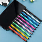 Outus 60 Pieces Stylus Pens Slim Capacitive Stylus Touch Pens for Universal Touch Screens Devices, Compatible with iPhone, iPad, Tablet (10 Colors)
