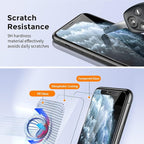 UNBREAKcable Screen Protector for iPhone XS Max and iPhone 11 Pro Max 2 Pack, 2.5D Tempered Glass for iPhone XS Max/11 Pro Max Anti-scratch, Anti-fingerprint, Bubble Free & Case-friendly