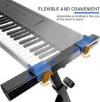 Universal Keyboard Stand, Z-style Heavy-Duty Piano Stand, Adjustable and Portable Piano Keyboard Stand for 61 and 88 Keys