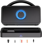 Wireless TV Speaker, Portable TV Audio Amplifier with Voice Clarifying Mode, Home TV Speakers with AUX/Optical/HDMI Input, 20-Hour Playback, Easy Plug & Play