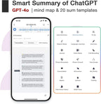 AI Voice Recorder Call Chatgpt, Digital Voice Recorder Support Free Audio Transcription and Text Summary,APP and Web Sync,107 Languages, 60H Recording, Applicable to Lecture, Meeting, Interview, etc