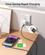 USB C to Lightning Cable [Apple MFi Certified] iPhone Charger Fast Charging 2Pack 10FT Long Nylon 90 Degree Type C iPhone Charger Cord Compatible with iPhone 14/13/12/11/XS/XR/X/8/iPad and More