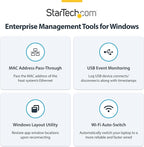StarTech.com Universal USB4 & Thunderbolt 4 Docking Station, Quad Display on Windows, Dual Display on MacBook, HDMI DP Dock with 98W Laptop Charging