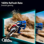acer Predator XB273K 27" 4k Gaming Monitor | AMD FreeSync Premium | ZeroFrame Design | 160Hz Refresh | Up to 0.5ms Response | Height, Tilt, Swivel, Pivot Adjust | HDR 400 | 1 x DP 1.4 & 2 x HDMI 2.1