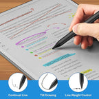 REEYEAR Replacement Tips Set fits for Remarkable Paper Pro Maker Pen –1 No Wear Out Titanium Alloy Tip + 5 Plastic Nibs – Precise, Durable Precise, Precise Writing, Long-Lasting