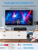 2RCA to 2RCA Cable 2 RCA Male Hi-Fi Systems Audio Stereo Subwoofer Cable Nylon-Braided Auxiliary Audio Cord for Home Theater HDTV Amplifiers Hi-Fi Systems Speakers and etc 6.6Ft Silver
