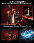 IFOOTAGE Shark Slider Nano II 660,Motorized Camera Slider,Compatible with DJI RS2, RS2Pro, RS3 Pro, RS4, RS4 Pro,Video Stabilizer Rail,Video,Timelapse,Panorama,Stop Motion,Marco,Max.Payload 15.4lbs