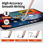 10 PCS Stylus,Stylus Pen for Touchscreen,Stylus 2-in-1 High Sensitivity & Precision Suitable for All Touch Screens of iPhone/ipad/Android Tablets(10 Stylus Pen Rose Gold/Black + 20 Tips)