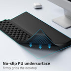 Ospelelf Keyboard Stand with Wrist Rest, Comfy Ergonomic Keyboard Riser Holder for Office Home