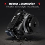 SMALLRIG Cold Shoe Adapter Mount for DJI Osmo 360 / Action 5 Pro / 4 / 3, with Quick Release Mount, 180° Tilt Adjustable - 5436