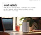Denon Home 150 NV Wireless Speaker (White), 1" Tweeter, 3.5" Woofer, Home Speaker with HEOS Built-in, AirPlay 2, and Bluetooth, Multi-Room Streaming, Simple Setup, Compact Design