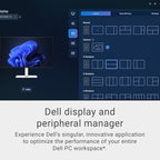 Dell 34 Plus USB-C Curved Monitor - S3425DW - 34-inch (3440 x 1440) up to 120 Hz 21:9 Display, VA Panel, AMD FreeSync Premium, 99% sRGB, 95% DCI-P3, Integrated Speakers, 3000:1 Contrast Ratio
