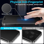 Mothca 2 Pack Matte Glass Screen Protector for iPhone 16 Pro 6.3-inch [Auto Fit Box Dust-Free] Edge to Edge Full Coverage Anti-Glare & Anti-Fingerprint Tempered Glass, Bubble Free, Smooth as Silk