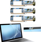 Webcam Cover, 3 Pieces, Laptop Camera Cover, Privacy Shielding Capacity is Twice as Big as The Traditional, Suitable for Computer Mobile Phones, laptops, Tablets and so on (Beach by The sea)