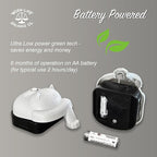 Laptop Trackpad Jiggler -AA Battery Lasts 6 Months -Undetectable -Cordless Mouse Jiggler -Does Not Work on DeII -Keeps Touchpad Active, Laptop Awake -Mechanical Mouse Mover -ON/Off Switch (Gray Cat)