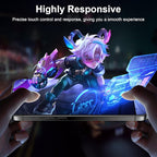 Esanik for iPhone 16 Plus/15 Plus Matte Glass Screen Protector [Auto-alignment] Anti-Glare & Anti-Fingerprint,Anti-Reflection,Bubble Free, Smooth as Silk, 2 Pack 9H Glass Screen Cover