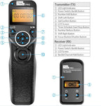 Wireless Remote Shutter Compatible for Sony Alpha a7 a7II III R RII RIII A7IV a7RIV a7S a300 a6000 a6500 a6400 a6300 a77II a100 a300 a450 a500 a580 a700 a850 a33 a55 a58 a65 a77 a99 RX100 II III IV