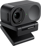 LOVENSE Webcam 2 4k for PC, Live Streaming Camera 1/2" Sensor True Focus Al Noise Canceling, Hand Gesture Control, Mobile Control, Auto Framing, Customizable Audio Modes, Microphones, Privacy Control