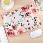 CISSOOK Matte Frosted Floral Hard Shell Case for MacBook Pro 14 Inch 2024 2023 2021 Release Model M4 A3112 A3185 A3401 M3 A2992 A2918 M2 A2779 A2442 M1 Pro/Max, Case for MacBook Pro 14" with Touch ID