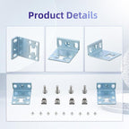 Rack Mount Kit for 17.3 Inch Juniper Switches Rack Ears for Juniper EX2200/EX2300