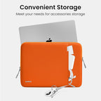 tomtoc 360° Protective Laptop Sleeve for 13-inch New MacBook Air M4/A3240 2025, M3/A3113, M2/A2681 M1/A2337 A2179 A1932, 13-inch MacBook Pro M2/A2686 M1/A2338, Water-Resistant Computer Case Bag