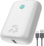 Nimble Champ Lite Portable Charger, 5200mAh Fast Charging Power Bank 15W USB C and A Port with Cable, Travel Essential Battery Pack for iPhone Galaxy Pixel MacBook iPad Kindle Airpod Laptop Tablet