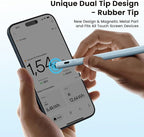 Stylus Pen for iPad(2025-2018),13 mins Fast Charge Pencil with Tilt Sensitivity and Palm Rejection for iPad A16/10/9/8/7/6,Air 13"/11"/M3/M2/5/4/3,Pro 11"/13"/12.9"/M4/M2/M1,Mini 7/6/5,Blue