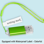 USB Thumb Drive 4GB Flash Drive 20 Pack Nicepicten FAT32 Zip Drive USB 2.0 Flash Drives Jump Drive Multipack Memory Stick Pendrive for Events Office Shared Data Storage, Green 20PCS 4GB