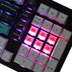 Keychron Q5 Max Wireless Custom Mechanical Keyboard, 2.4 GHz Bluetooth QMK Full Aluminum 96% Layout RGB with Hot-swappable Gateron Red Switch Compatible with Mac Windows Linux