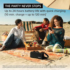 Sony ULT Field 3 Wireless Portable Bluetooth Speaker, IP67 Waterproof, Dustproof, Rustproof, and Shockproof with Enhanced Bass, 24 Hour Battery and Shoulder Strap (SRSULT30H), Forest Gray