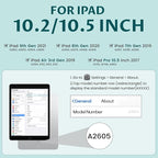 OYEEICE for iPad 9th Generation Case with Keyboard - Detachable Wireless Backlit Keyboard, Upgraded Magnetic Cover with Pencil Holder for iPad 9th/8th/7th Gen, iPad Pro 10.5" & iPad Air 3rd Gen - Teal