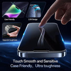 Screen Protector for iPhone 13 Pro Max/14 Plus [6.7 Inch], Colorless Anti-Blue Light Tempered Glass Films, Eye Protection,9H Hardness, No Bubbles, Case Friendly Easy Installation Kit, 2 Pack