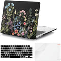 iCasso for MacBook Air 13 inch Case 2025 2024-2022 Release M4 A3240 M3 A3113 A2681 M2 with Liquid Retina Display, Hard Plastic Shell for Mac Air 13.6, TPU Keyboard Cover&Screen Protector, Weeds