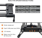 Konova New G1 Wireless Motorized Integrated Carbon Slider for Video, Time Lapse, Stop Motion, Parallax Panormaic Shooting (80cm (31.5"))