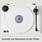 U-Turn Audio - Orbit Plus (Gen 2) Turntable with Built-in Preamp, White