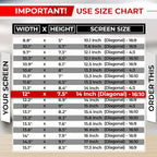 14 Inch 16:10 Laptop Privacy Screen Filter - Computer Monitor Privacy Shield and Anti-Glare Protector