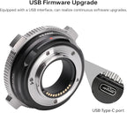 VILTROX EF-M1 Pro Auto Focus Lens Adapter Lens Mount Converter with Security Lock Compatible with Canon EOS EF/EF-S Lens to M4/3 MFT GH4 GH5 GF6 GX7 E-M5 E-M10II E-PL5 Cameras