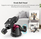SmallRig Mini Tripod for Camera, Updated Desktop Tabletop Tripod with Arca-Type Compatible QR Plate, 360° Ball Head and 1/4 Screws Portable for Compact Cameras DSLRs, Phone, Gopro - BUT2664