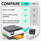 Smart Ink Remanufactured Ink Cartridge Replacement for HP 910 XL 910XL (Black XL 2 Combo Pack) to use with HP OfficeJet Pro 8025e 8028e 8035e 8025 8028 8035 OfficeJet 8015e 8022e 8015 8022 Printers