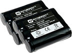 Synergy Digital Cordless Phone Batteries, Compatible with Panasonic P-P511 Cordless Phone, Combo-Pack Includes: 2 x SDCP-H306 Batteries
