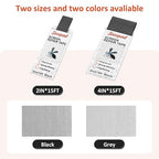 Grey Screen Repair Tape, 4" X 180" (15FT) Window Screen Door Repair Kit, Strong Adhesive Fiberglass Patch Tape Mesh
