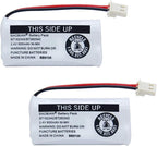 2.4V Ni-MH BT162342 BT262342 Battery for BT183342 BT283342 BT166342 BT266342 VTech CS6114 CS6419 CS6719 AT&T EL52300 CL80111 Cordless Phone (2 Pack)