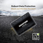 Gigastone SATA SSD 512GB 2.5 inch SSD 530MB/s Upgrade Laptop PC Memory and Storage PS4 HDD Replacement 2.5" Internal Solid State Hard Drives SATA III SLC Cache 3D NAND Game Pro Performance