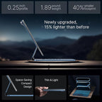 typecase Keyboard Case for iPad Pro 13-inch (M4)2024,Magic Keyboard with 11 Colors Backlight for iPad Pro 13,Keyboard Case with Pencil Holder,Multi-Touch Trackpad,Easy-Set Magnetic Stand(Pacific Blue)