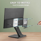 WEARSON WS-03A Adjustable LCD TV Stand Folding Metal Monitor Desk Stand With VESA Hole 75x75mm&100x100mm