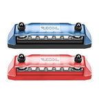 Recoil BB212P Power Distribution Block 12V 150A Dual 5/16” Studs Bus Bar Terminals Battery Busbar for Boat Automotive Solar Wiring