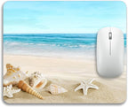 Beautiful Beach Mousepad Rubber Base Mouse Pad Non-Slip Mouse Mat for Office Desk Laptop Home Computer Mouse Pads