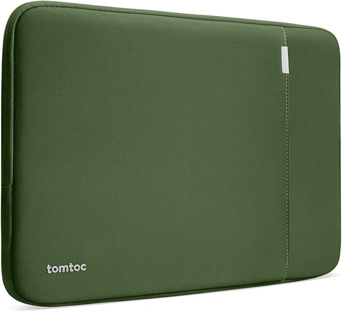 tomtoc 360° Protective Laptop Sleeve for 16-inch MacBook Pro M4/M3/M2/M1 Pro/Max A3403 A3186 A2991 A2780 A2485 A2141 2024-2019, Dell XPS 16 Laptop, Water-Resistant MacBook Case with Accessory Pocket