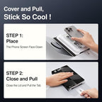 SMARTDEVIL 3 Pack Screen Protector for iPhone 14 Pro Max, Bubble-and-Dust-Free Box, HD Tempered Glass, Military Grade Shatterproof & Ultra Durable, Easy Installation